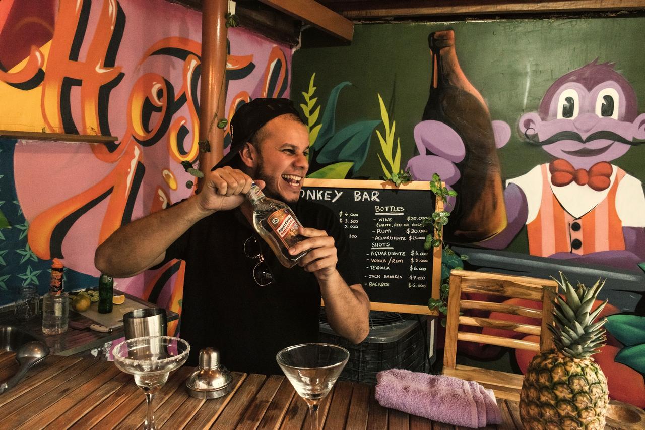 Purple Monkey Hostel Medellín Exteriör bild